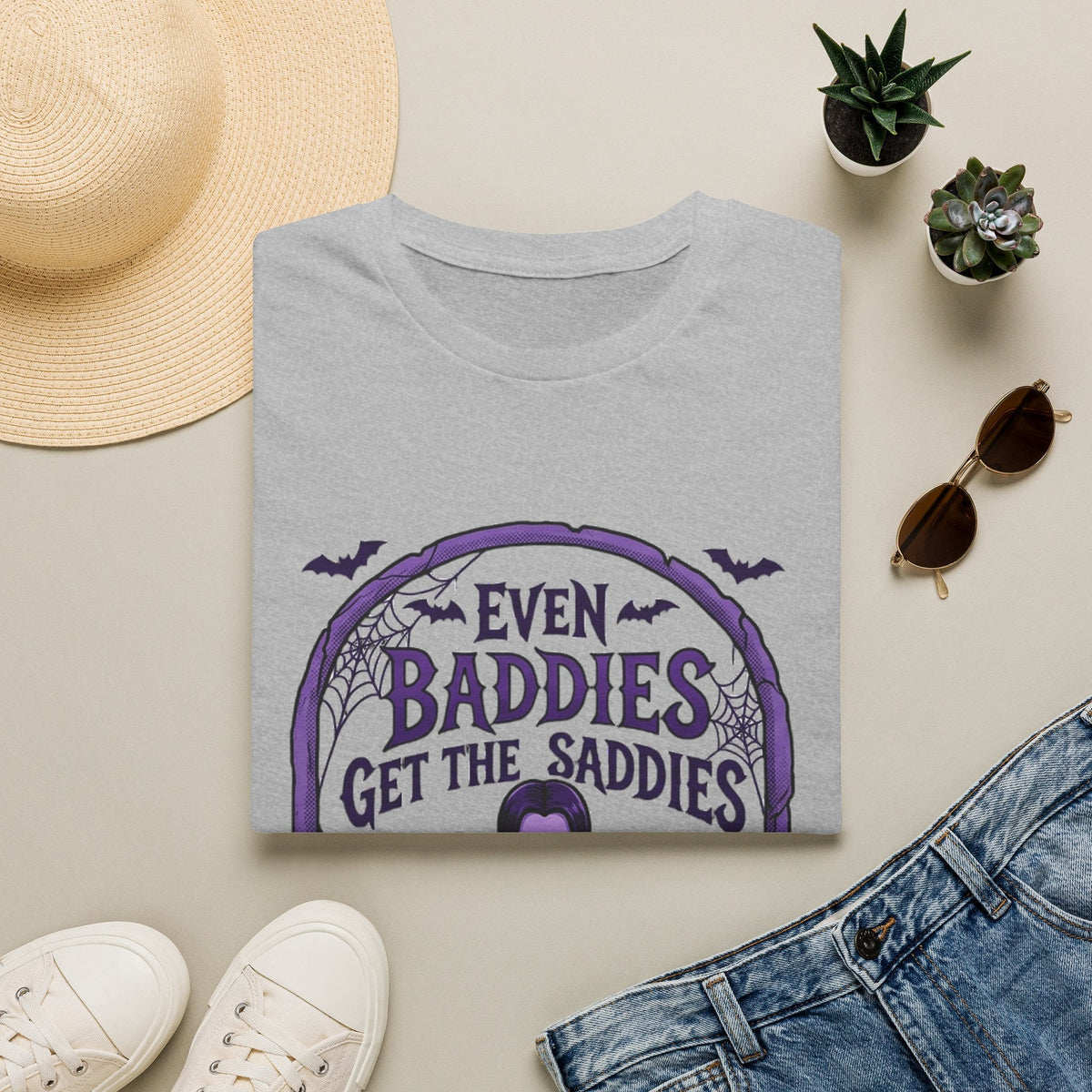 Even Baddies Get the Saddies T-Shirt – TalkTees