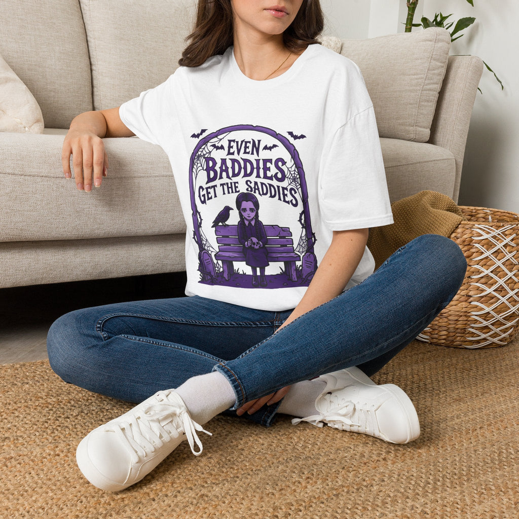 Even Baddies Get the Saddies T-Shirt – TalkTees
