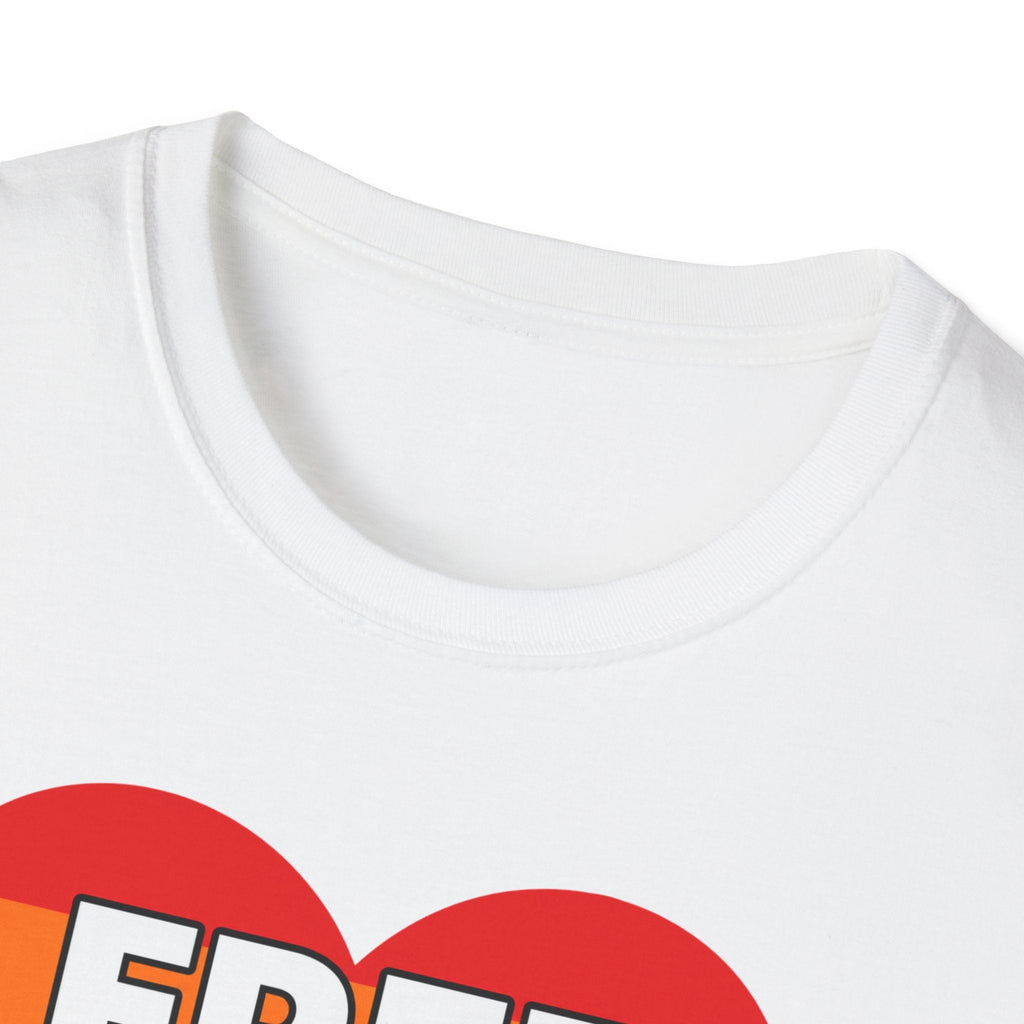 Free Mom Hugs Rainbow Heart T-Shirt – TalkTees
