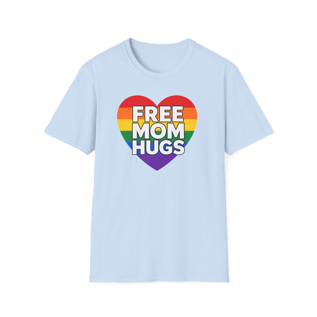Free Mom Hugs Rainbow Heart T-Shirt – TalkTees