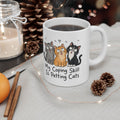 My Coping Skill Is Petting Cats Mug – TalkTees