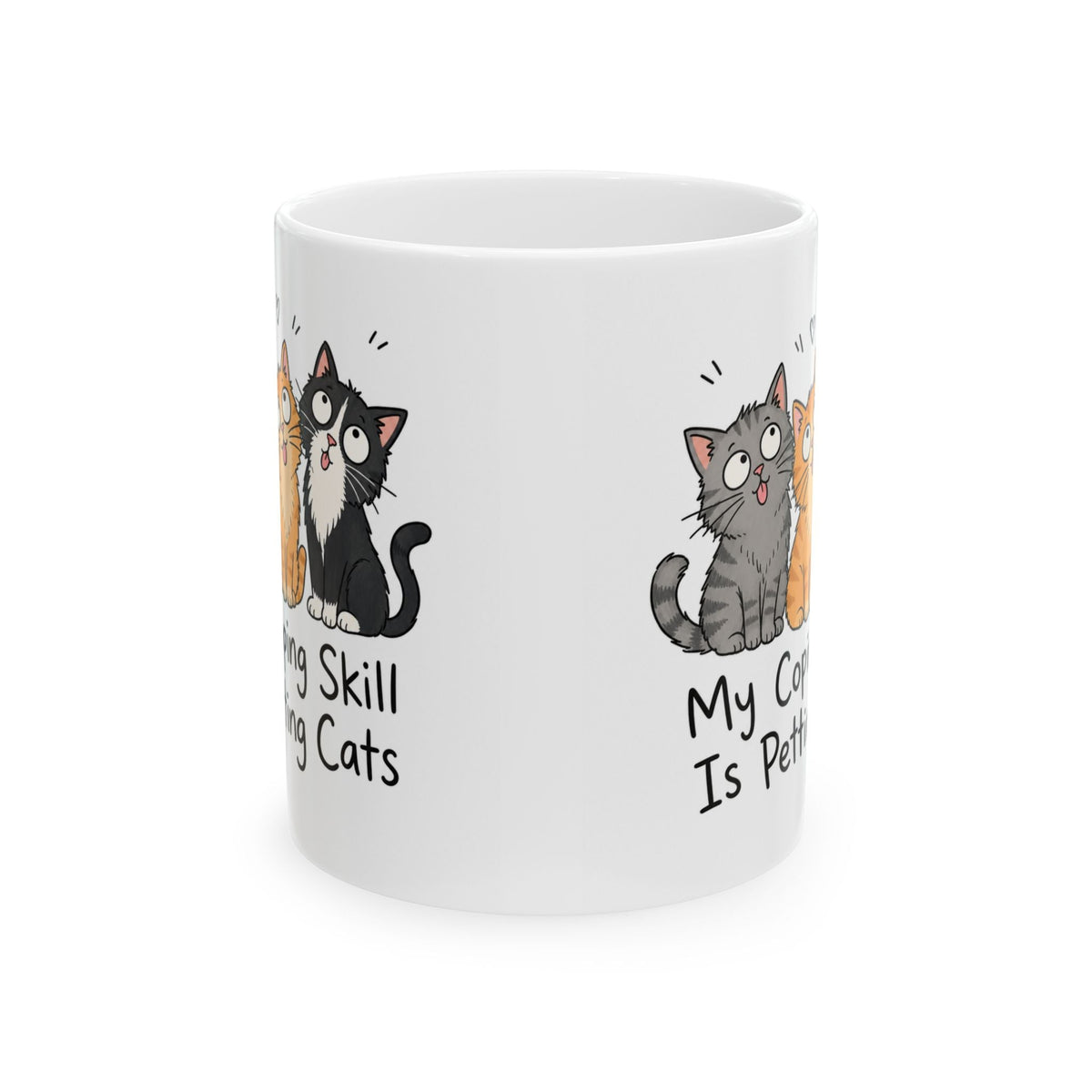 My Coping Skill Is Petting Cats Mug – TalkTees