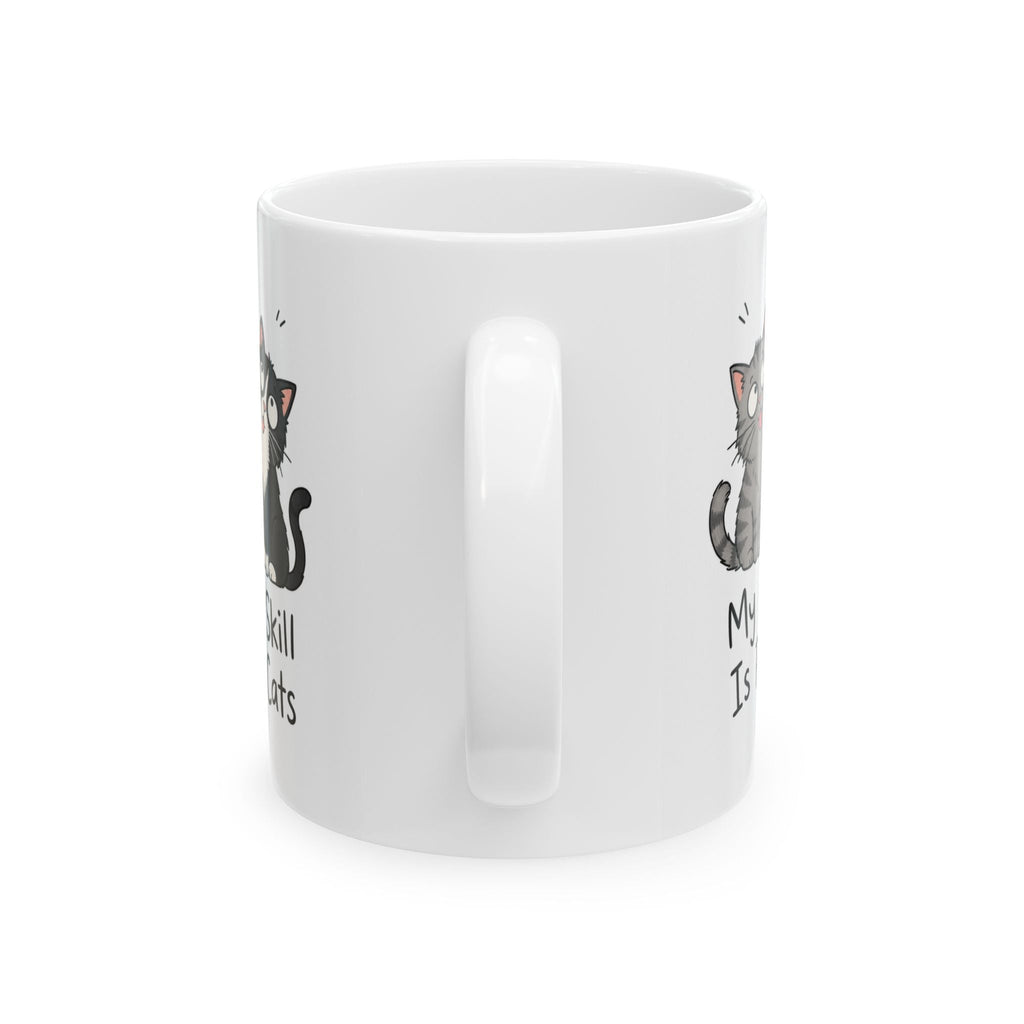 My Coping Skill Is Petting Cats Mug – TalkTees