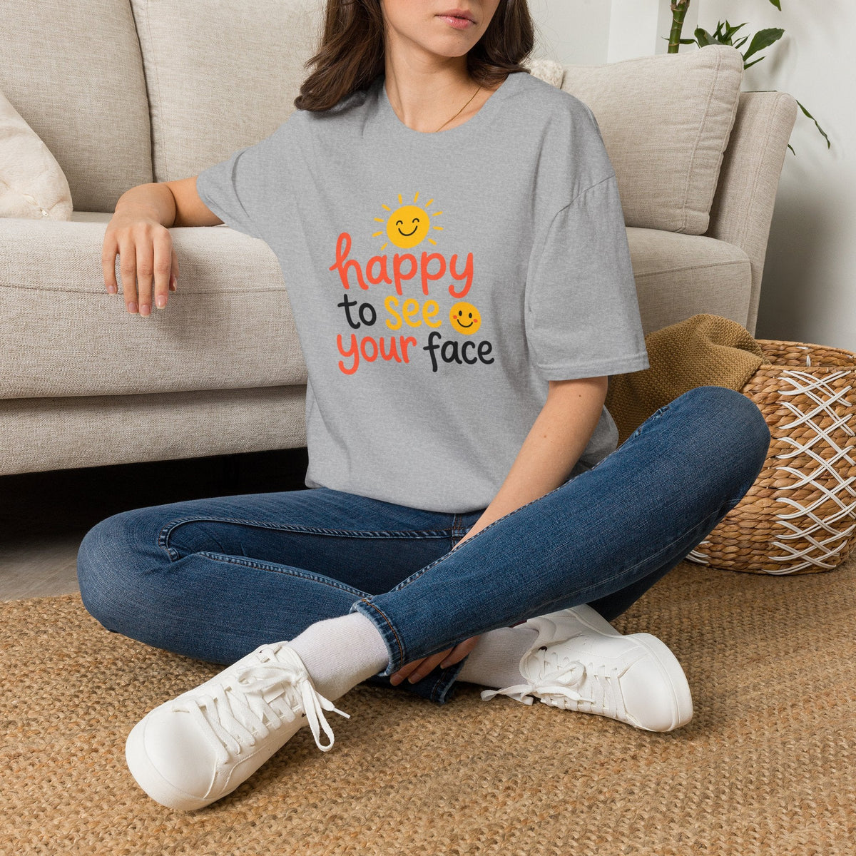 Happy To See Your Face T-Shirt – TalkTees