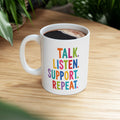 Inspirational Rainbow Coffee Mug 11oz – TalkTees