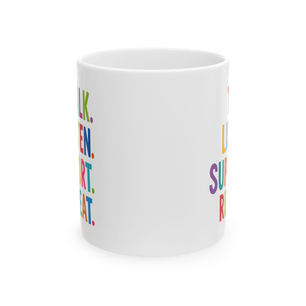 Inspirational Rainbow Coffee Mug 11oz – TalkTees