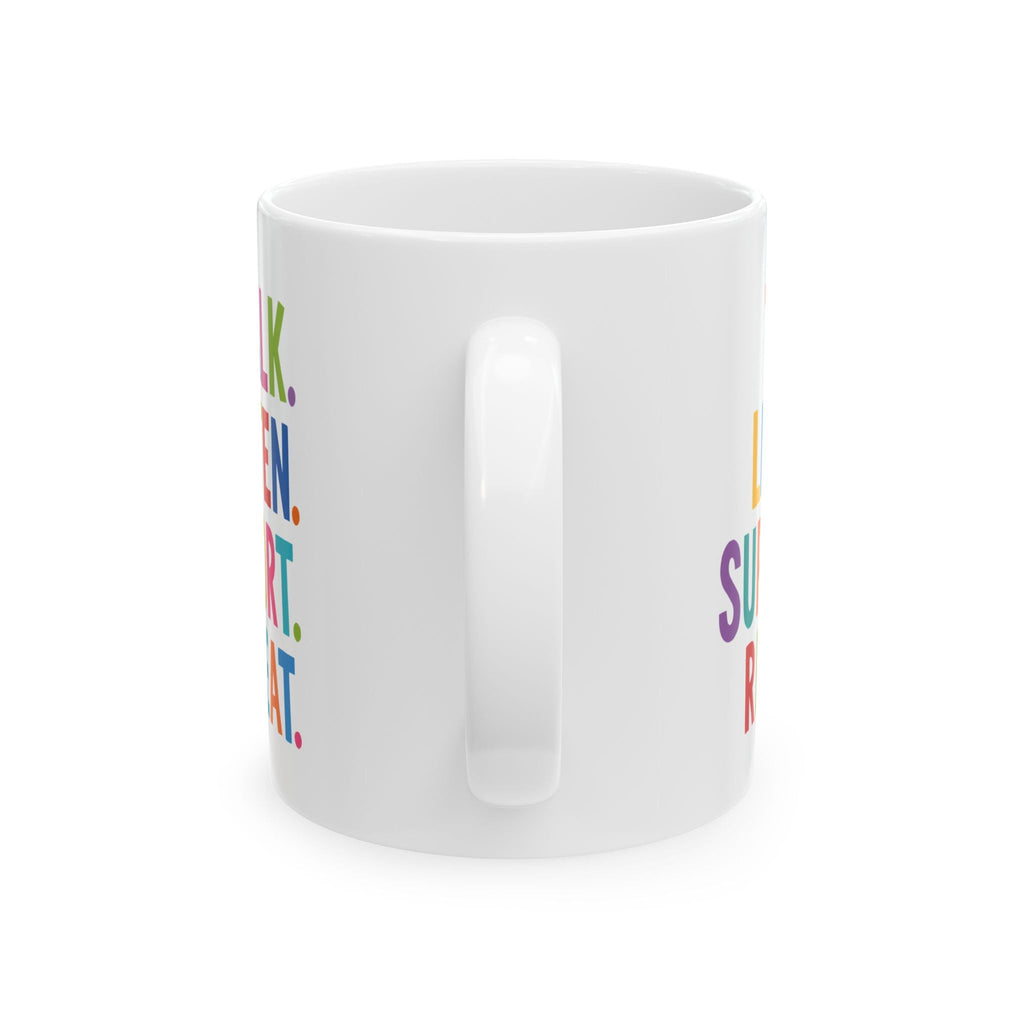 Inspirational Rainbow Coffee Mug 11oz – TalkTees
