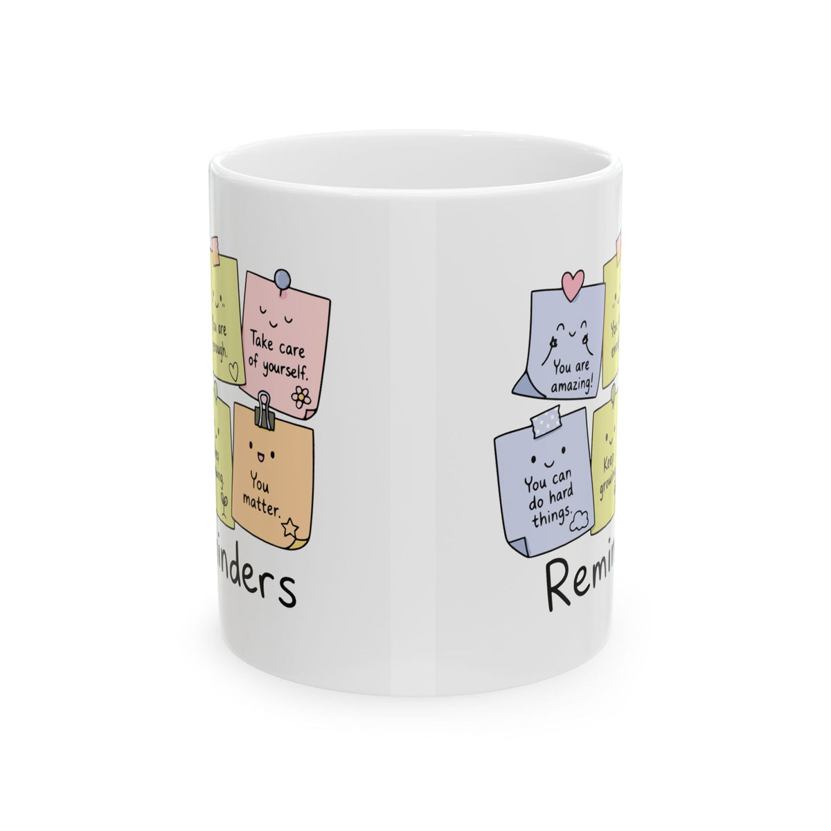Positive Reminders Sticky Notes Mug – TalkTees
