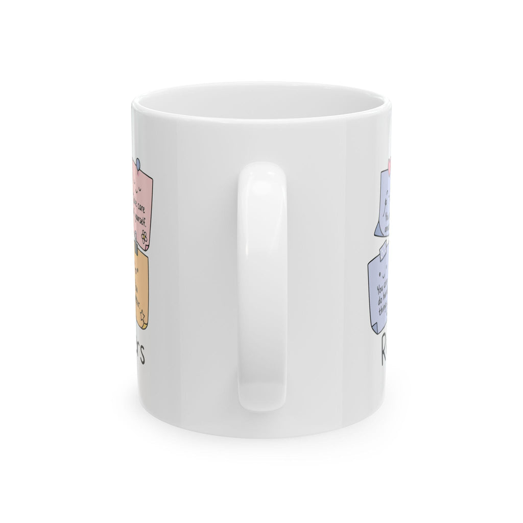 Positive Reminders Sticky Notes Mug – TalkTees