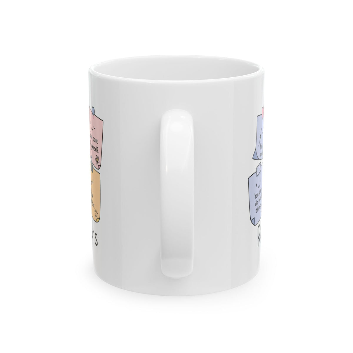 Positive Reminders Sticky Notes Mug – TalkTees