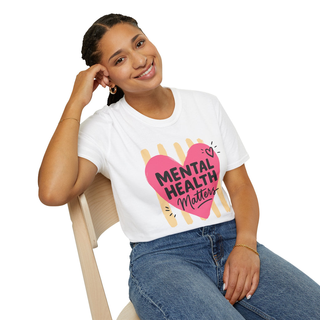 Mental Health Matters Heart T-Shirt – TalkTees