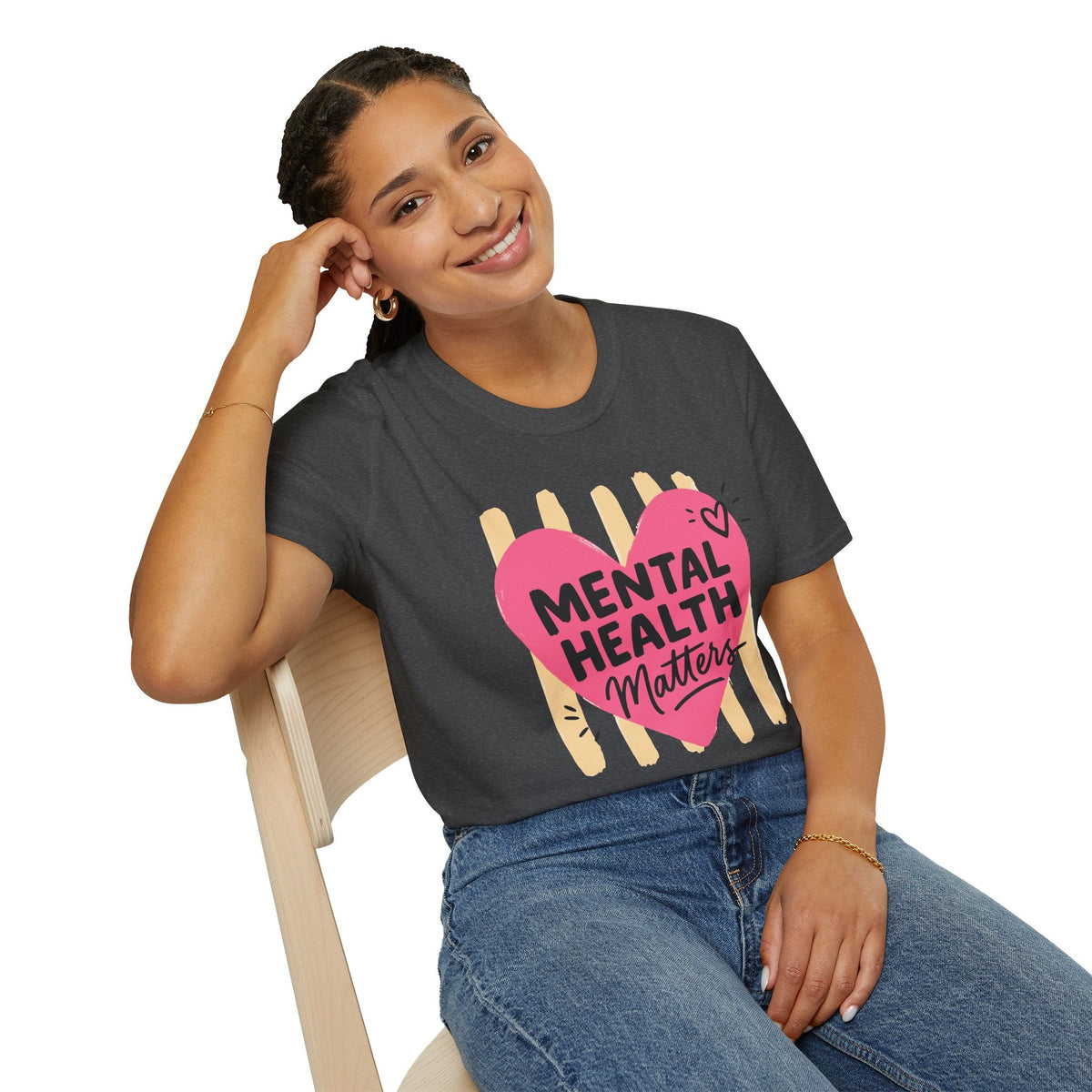 Mental Health Matters Heart T-Shirt – TalkTees