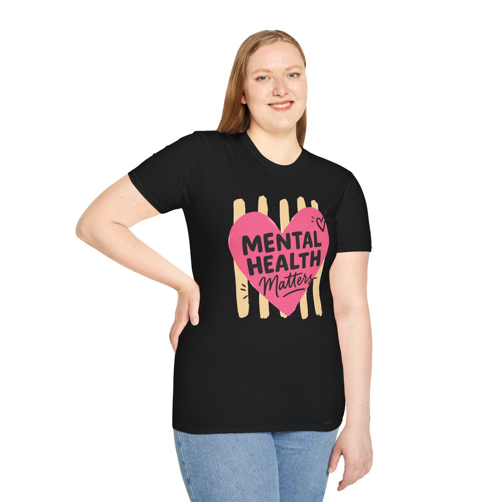 Mental Health Matters Heart T-Shirt – TalkTees