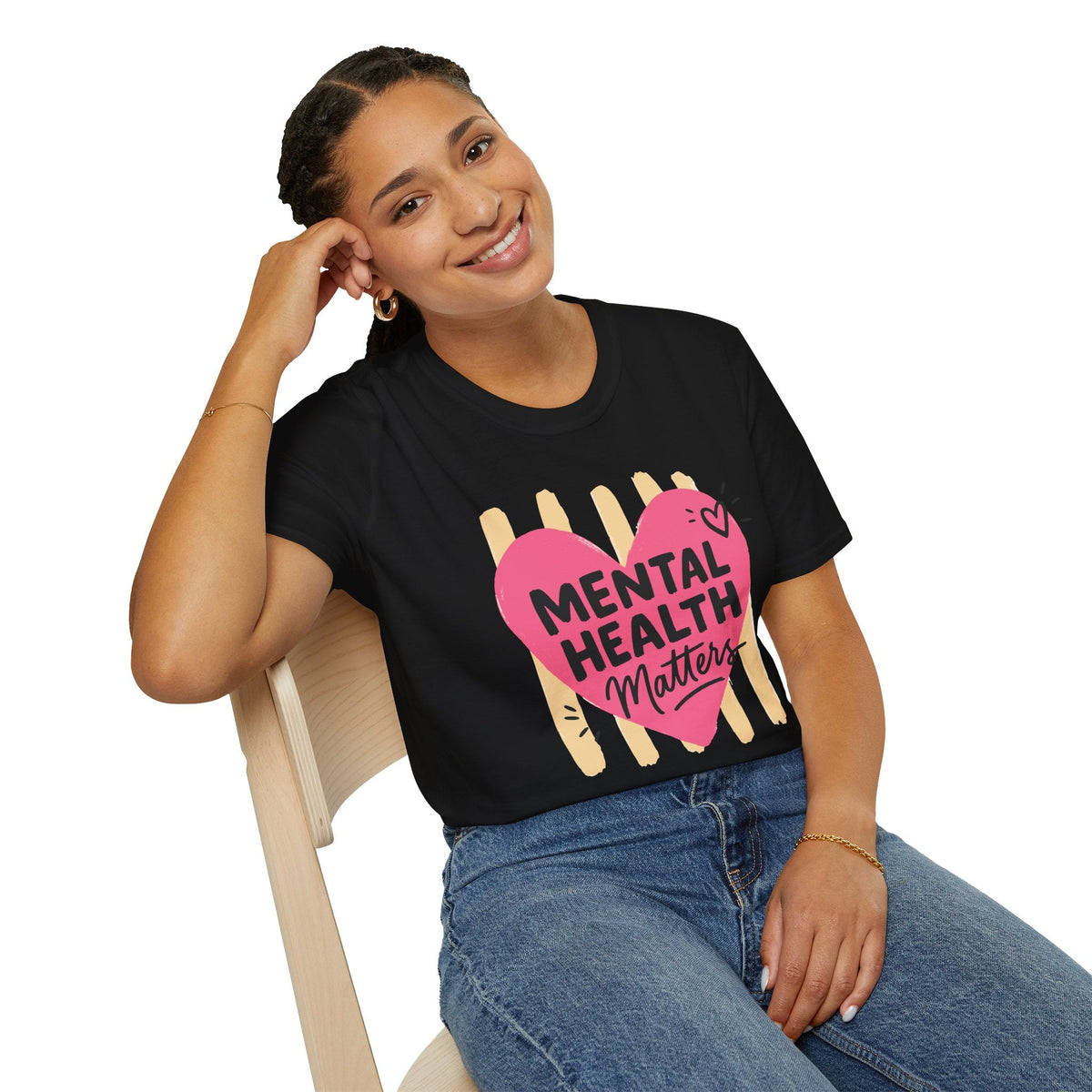 Mental Health Matters Heart T-Shirt – TalkTees
