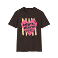 Mental Health Matters Heart T-Shirt in Dark Chocolate – TalkTees