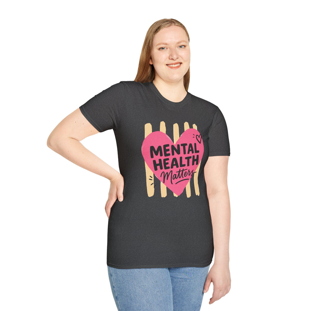 Mental Health Matters Heart T-Shirt – TalkTees