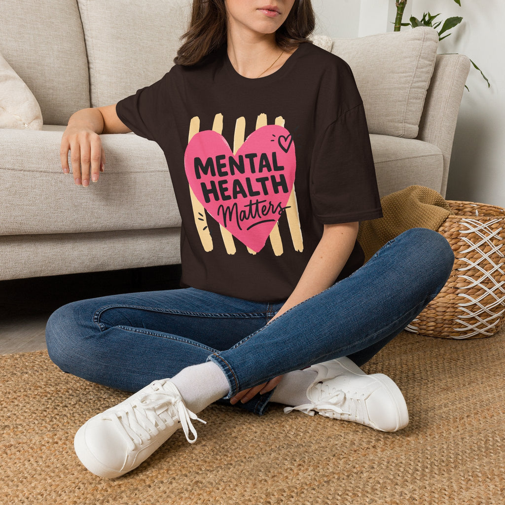 Mental Health Matters Heart T-Shirt – TalkTees