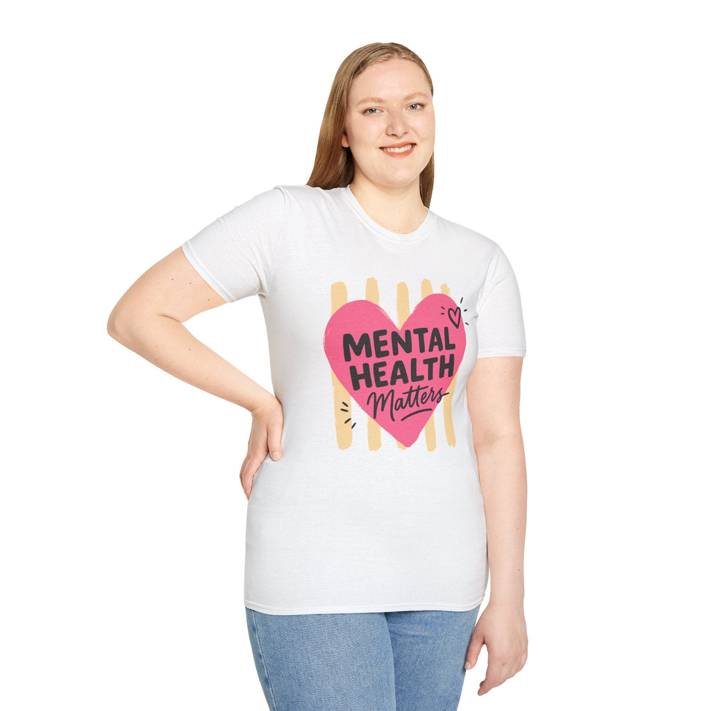 Mental Health Matters Heart T-Shirt – TalkTees