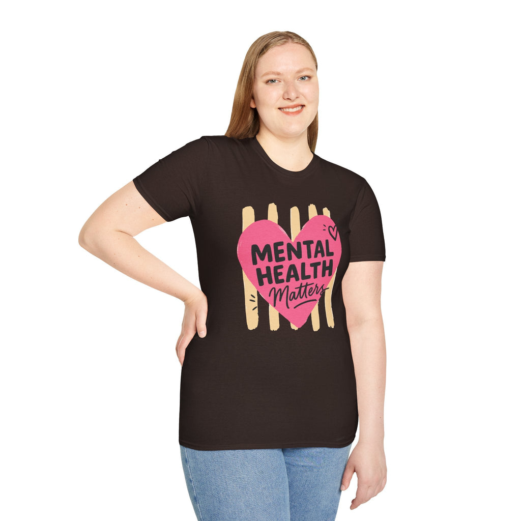 Mental Health Matters Heart T-Shirt – TalkTees
