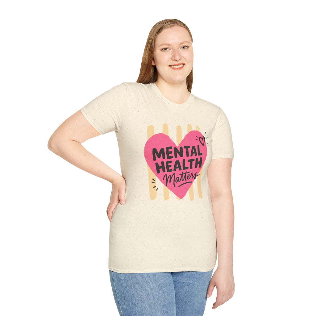 Mental Health Matters Heart T-Shirt – TalkTees