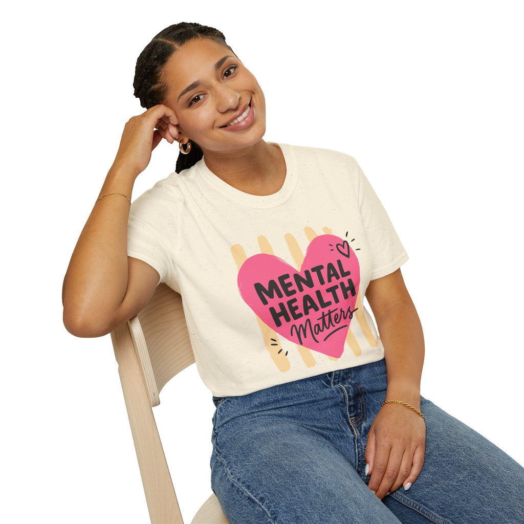 Mental Health Matters Heart T-Shirt – TalkTees