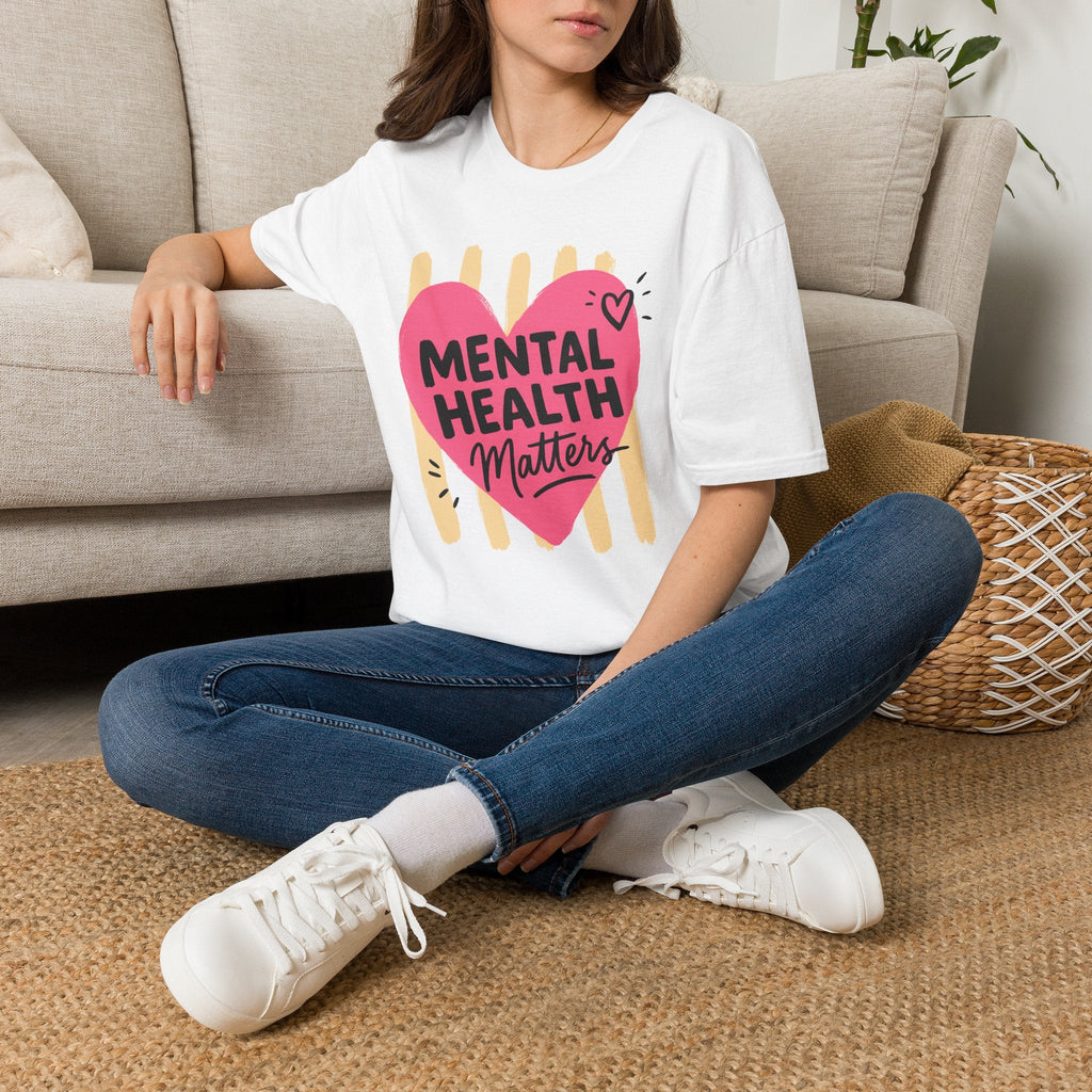 Mental Health Matters Heart T-Shirt – TalkTees