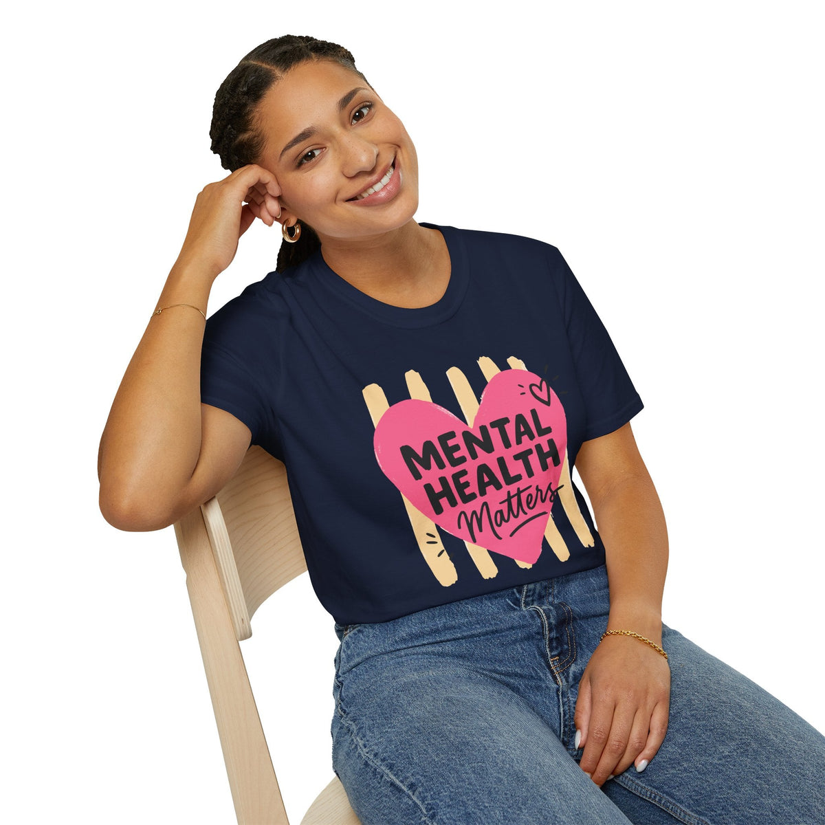 Mental Health Matters Heart T-Shirt – TalkTees