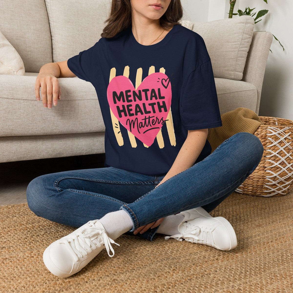 Mental Health Matters Heart T-Shirt – TalkTees