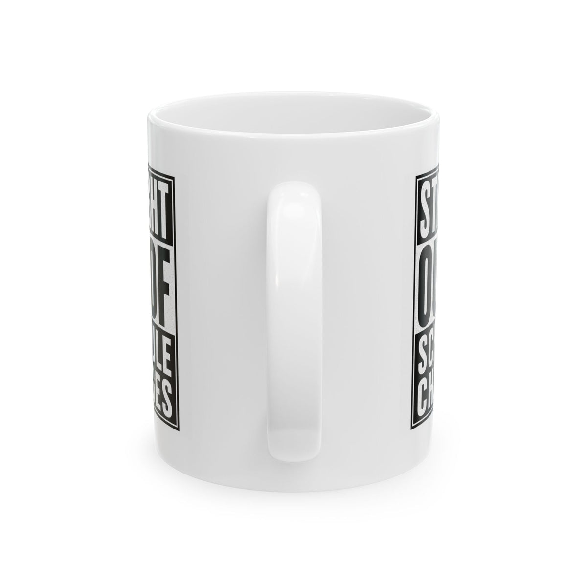 Straight Out of Schedule Changes Mug – TalkTees