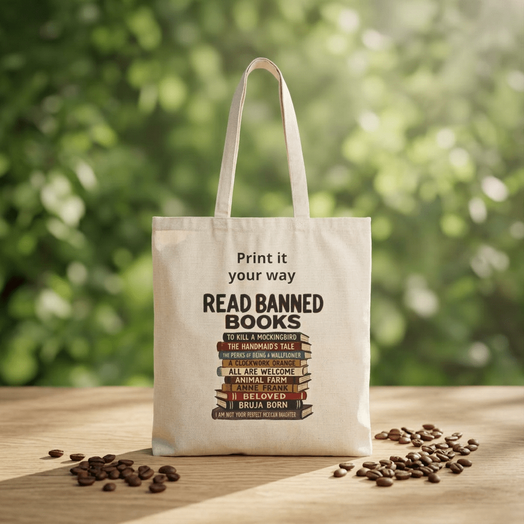Read Banned Books Personalized Tote Bag – TalkTees