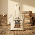 Read Banned Books Personalized Tote Bag in Natural – TalkTees