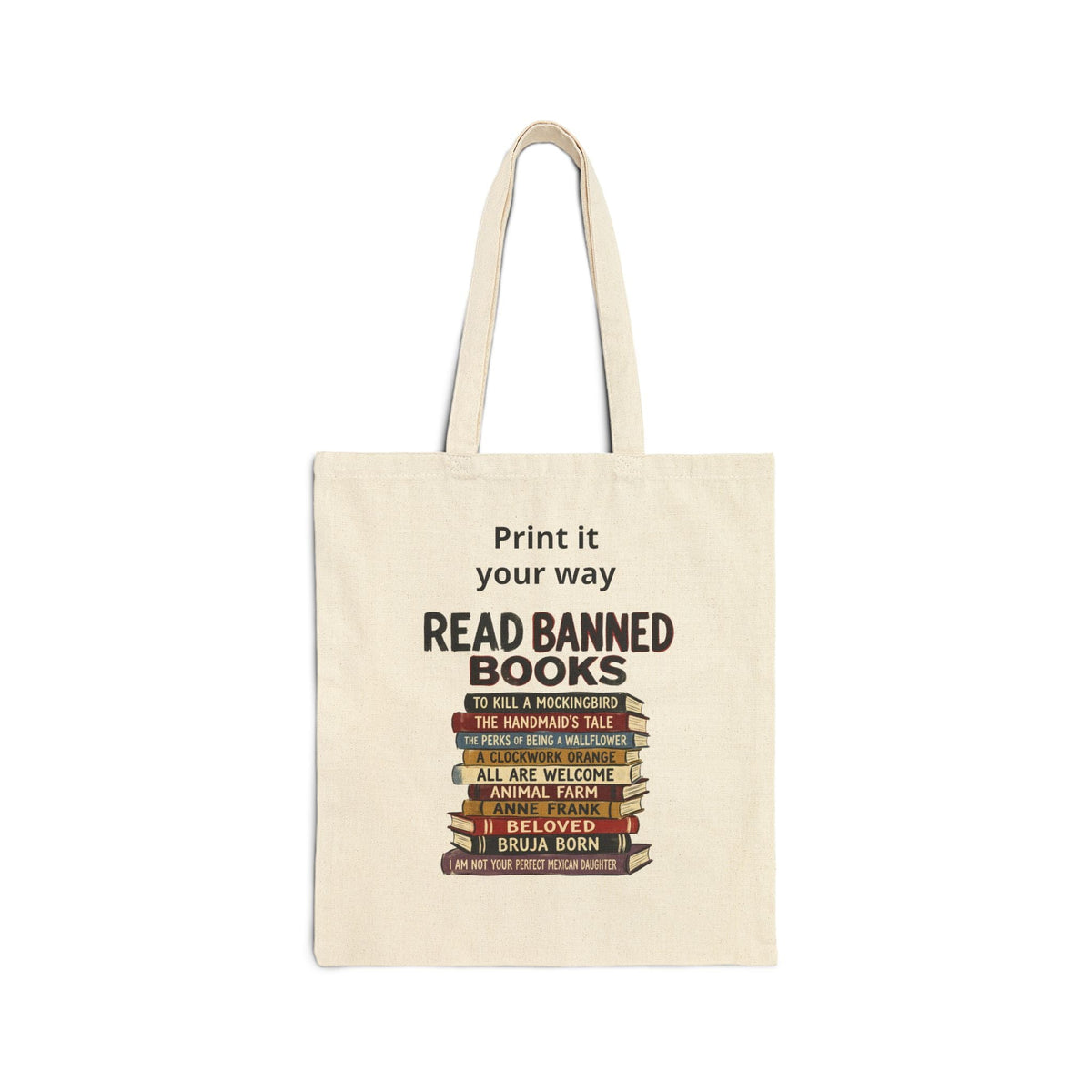 Read Banned Books Personalized Tote Bag – TalkTees