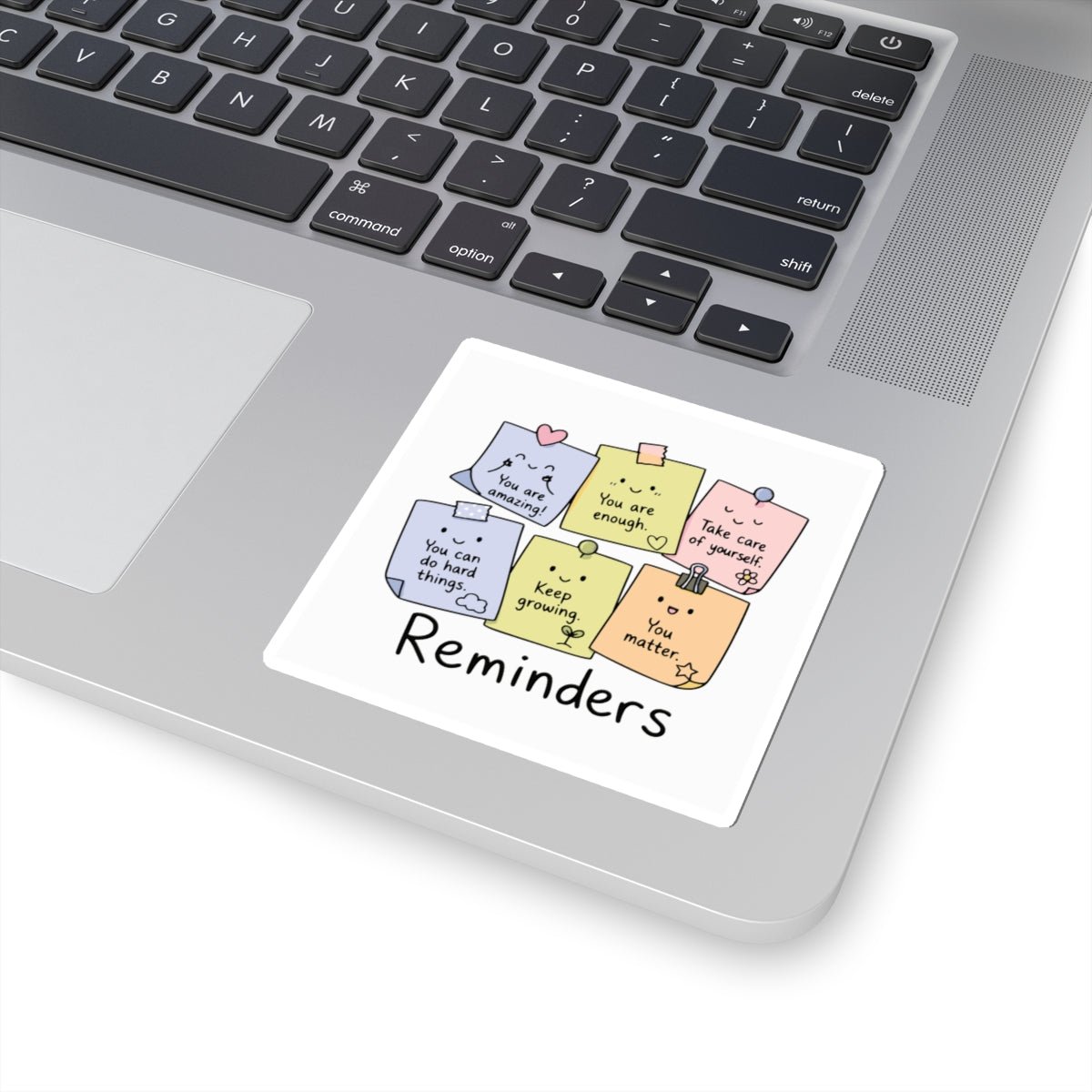 Pastel Mental Health Reminders Sticker – TalkTees