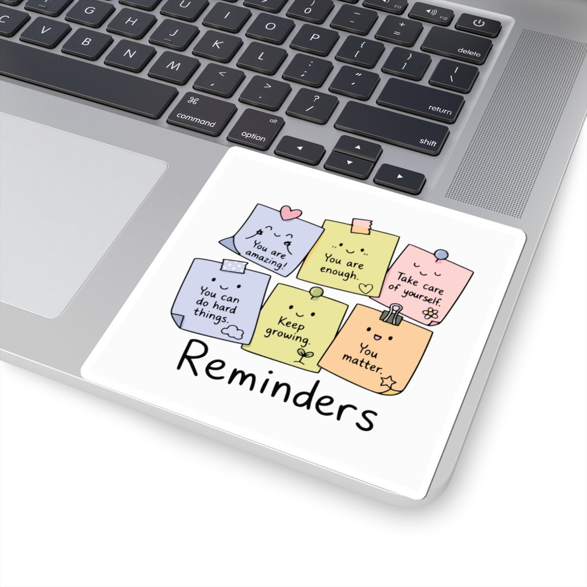 Pastel Mental Health Reminders Sticker – TalkTees