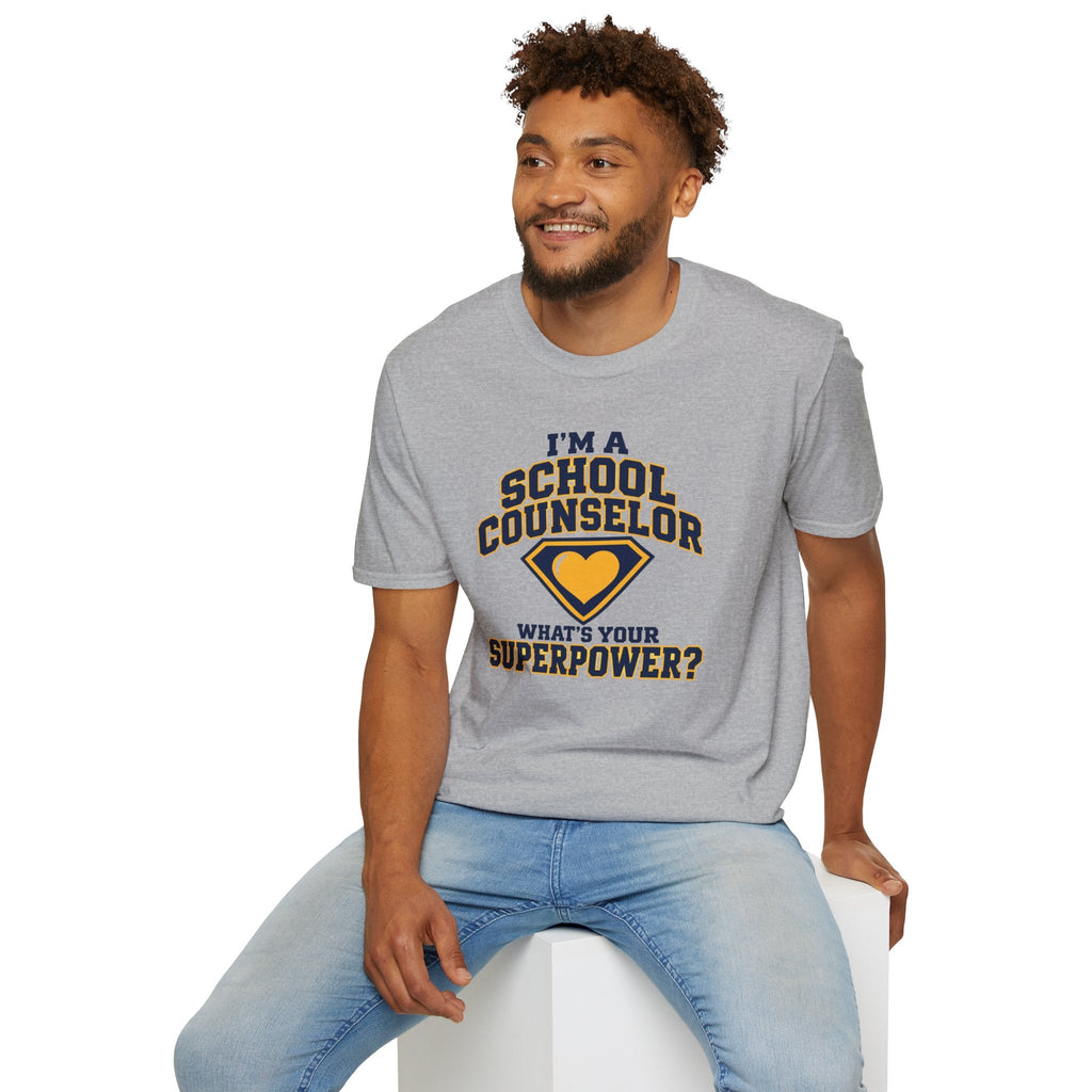 School Counselor Superpower T-Shirt – TalkTees