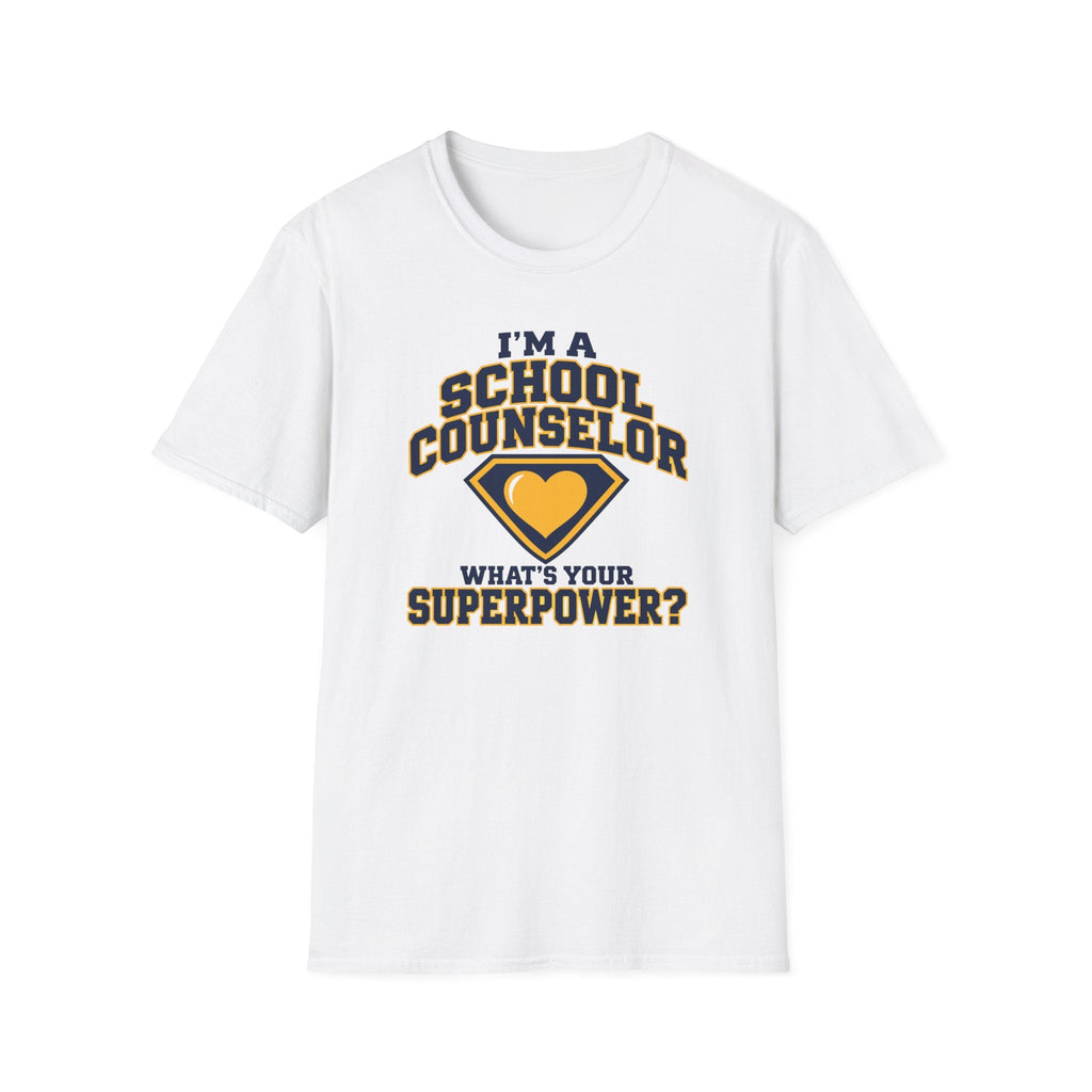 School Counselor Superpower T-Shirt – TalkTees