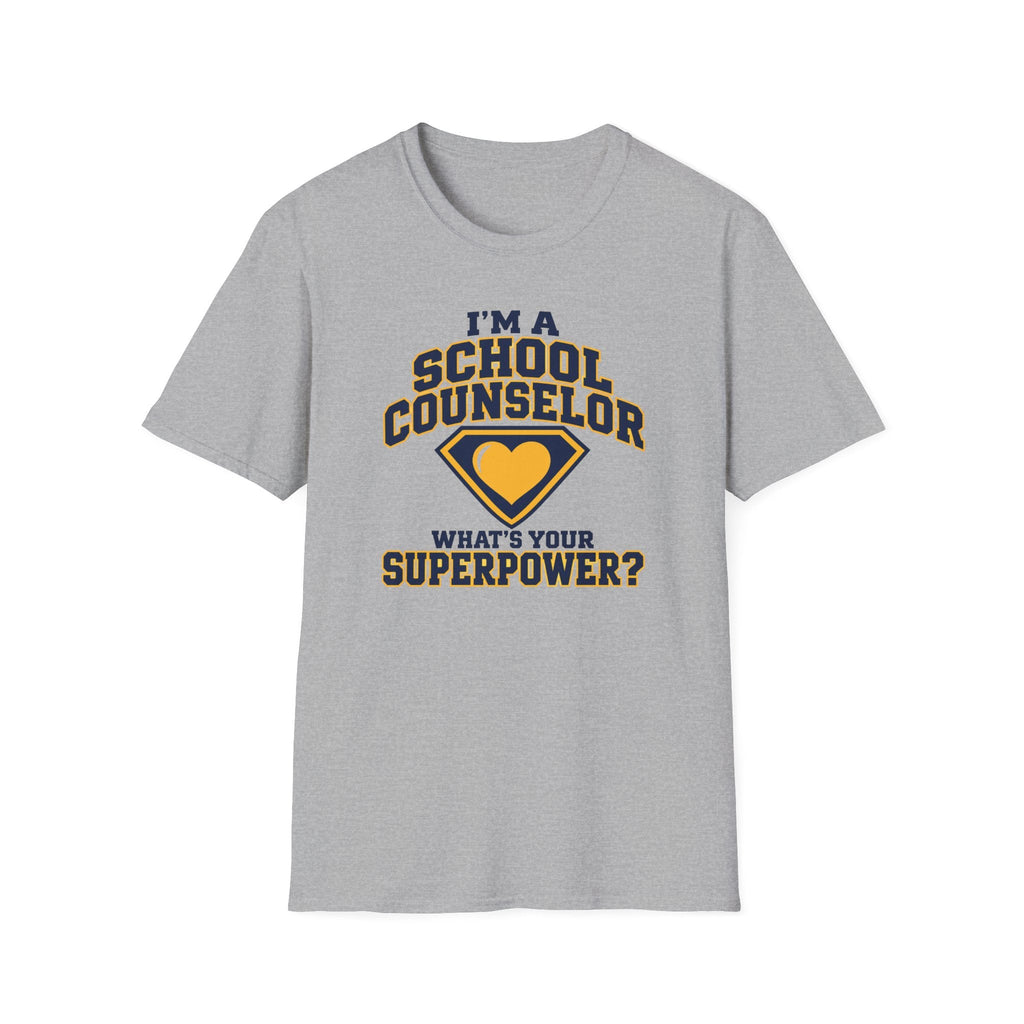School Counselor Superpower T-Shirt – TalkTees