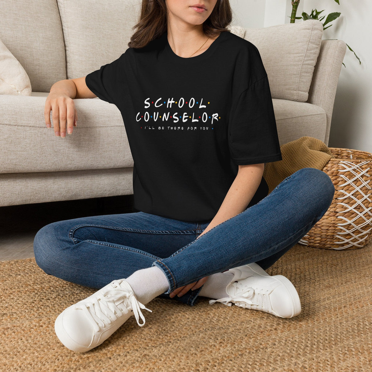 School Counselor Colorful Dots T-Shirt – TalkTees