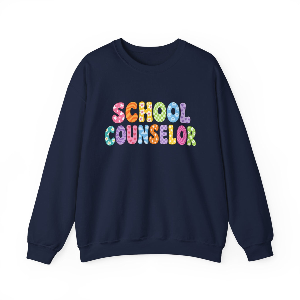 School Counselor Sweatshirt in Navy – TalkTees