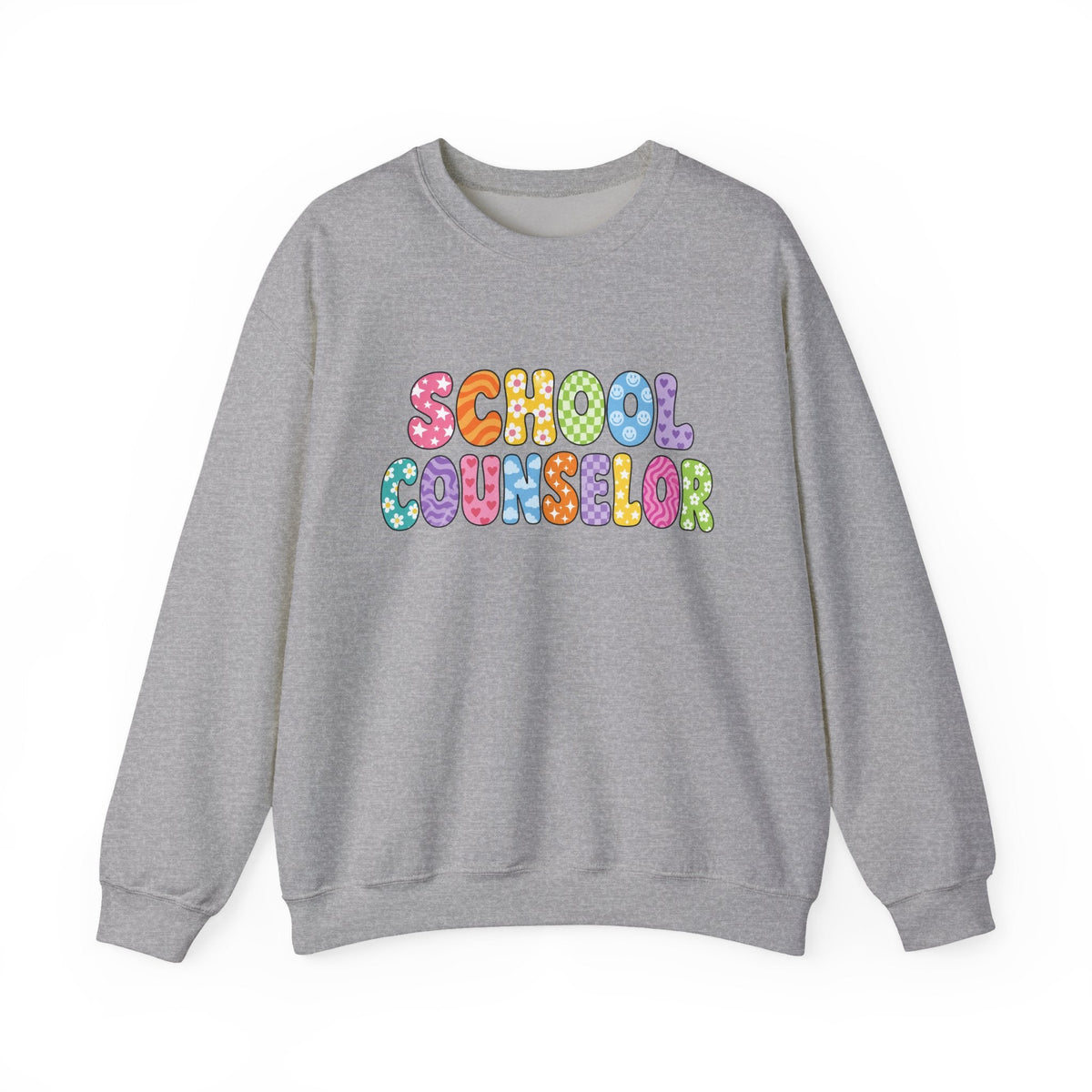 School Counselor Sweatshirt in Sport Grey – TalkTees