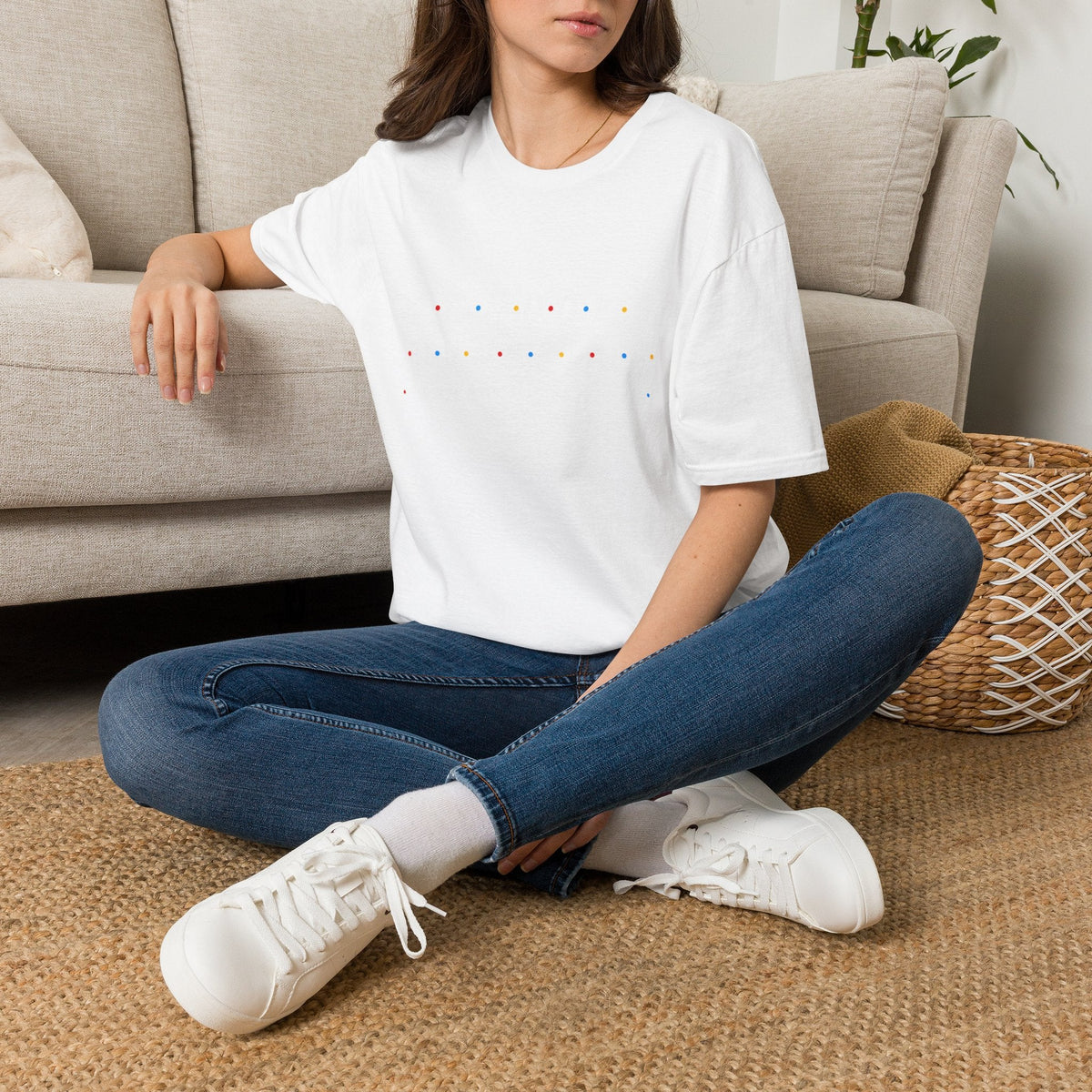 School Counselor Minimal Dot Line T-Shirt – TalkTees