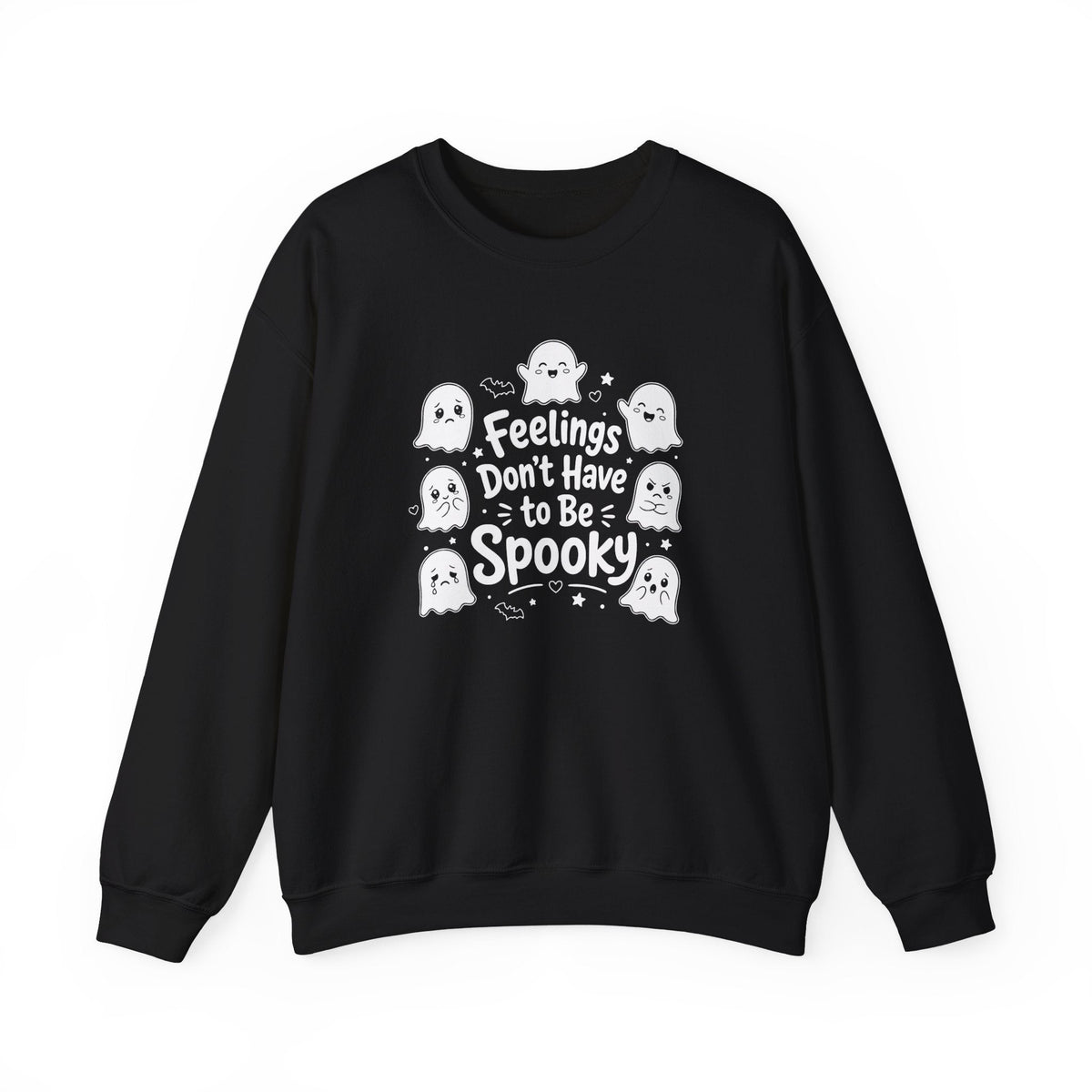 Feelings Don't Have to Be Spooky Sweatshirt – TalkTees