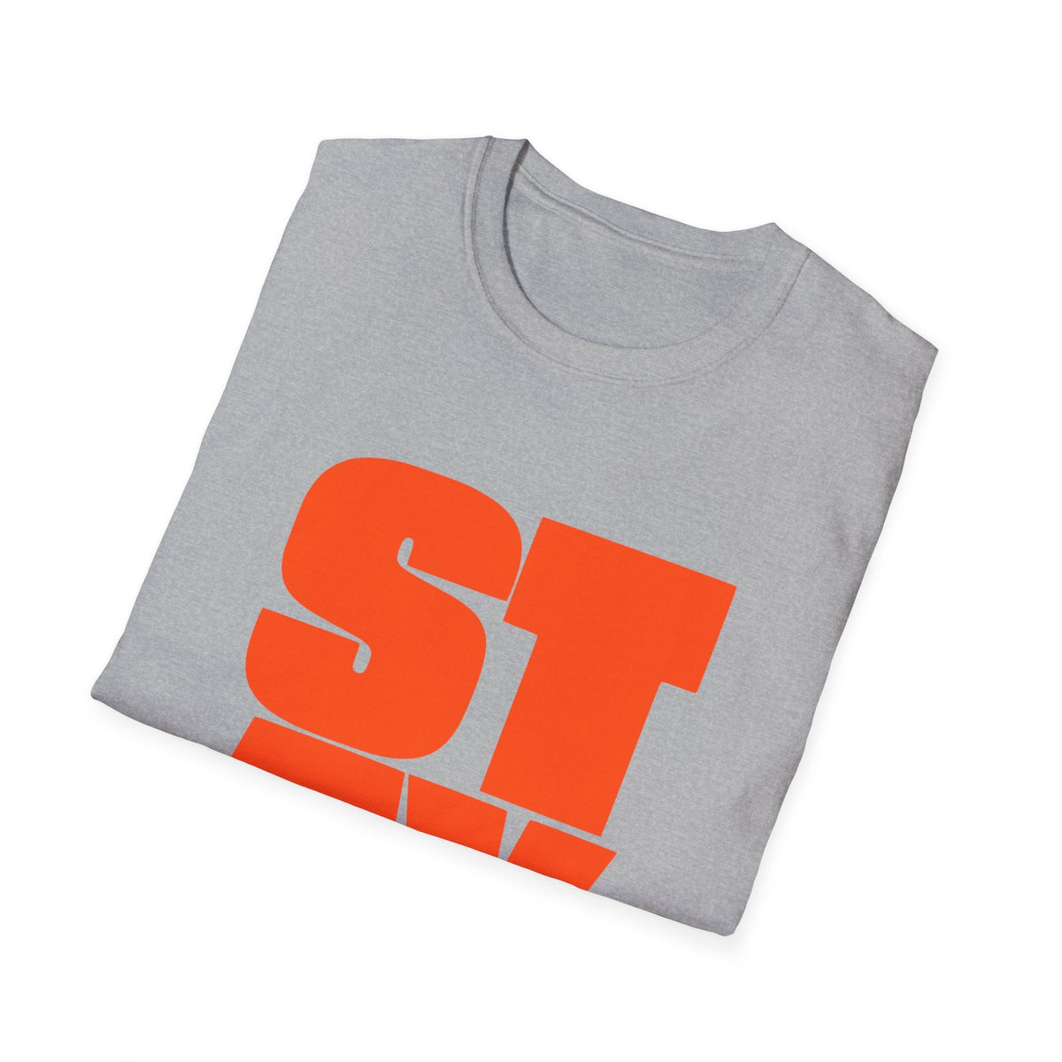 STAY. Orange Graphic Tee – TalkTees