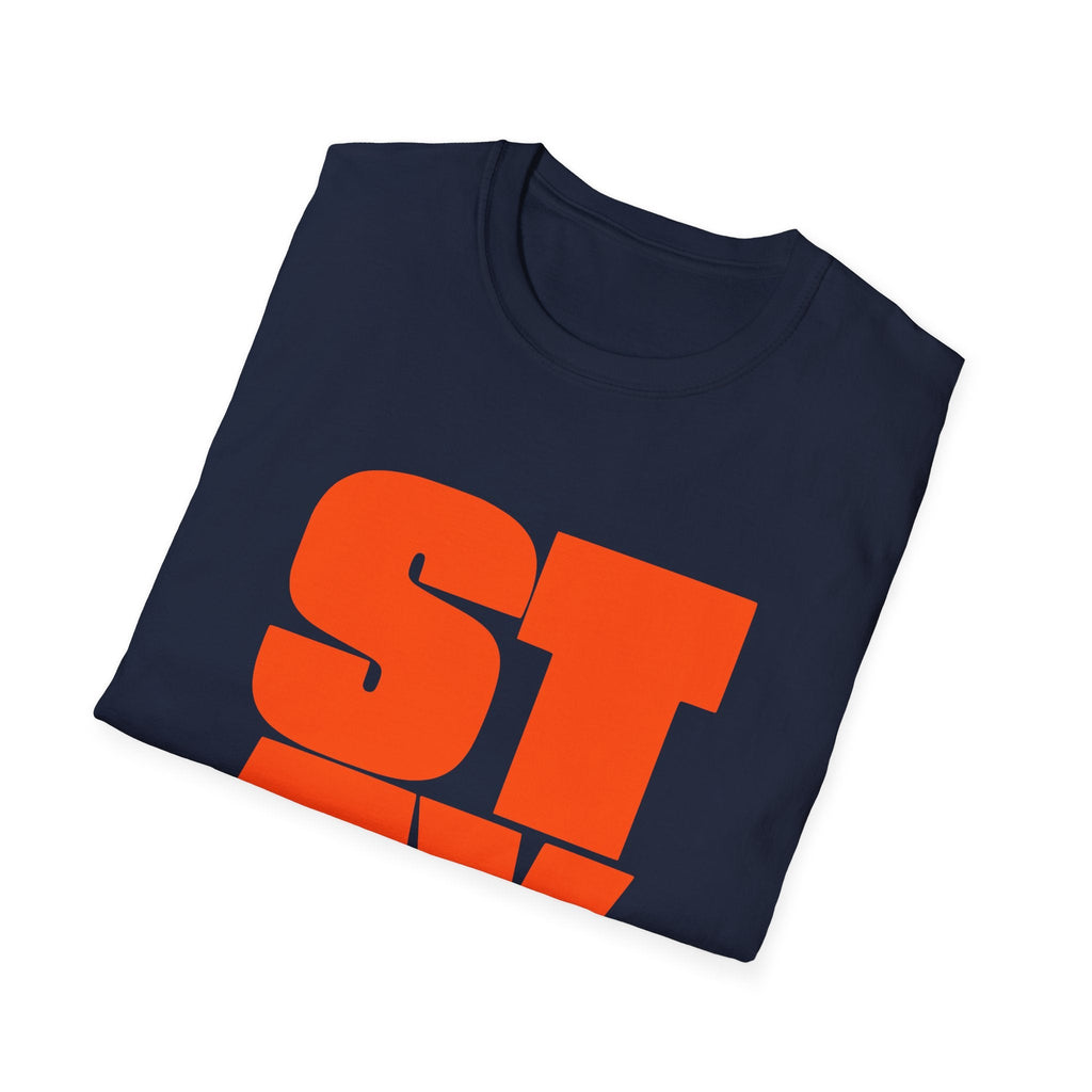 STAY. Orange Graphic Tee – TalkTees