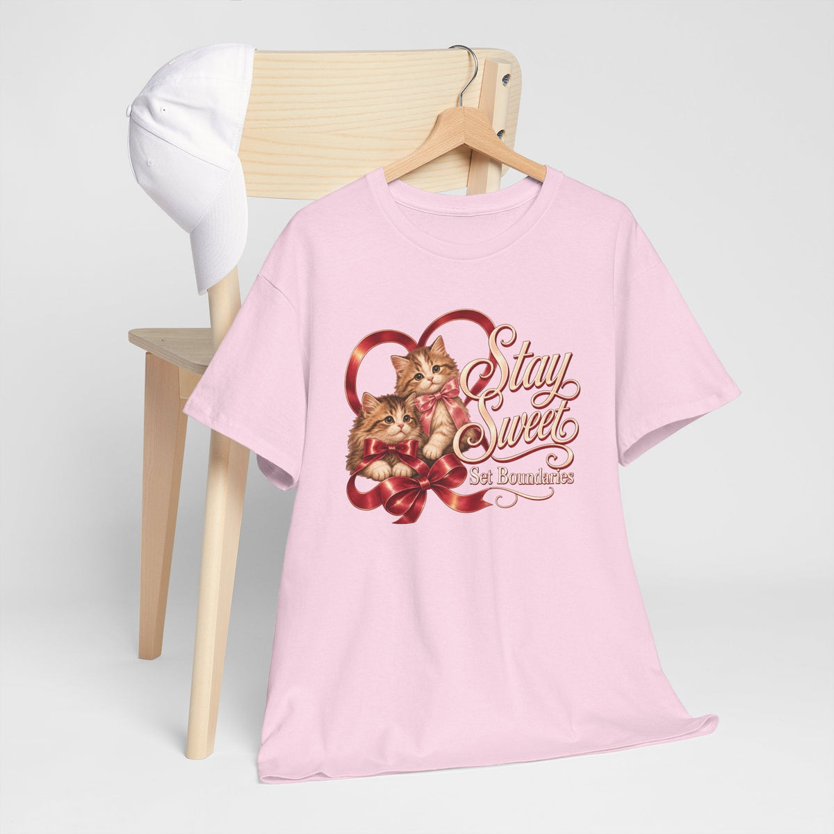 Stay Sweet, Set Boundaries Cat Tee – TalkTees