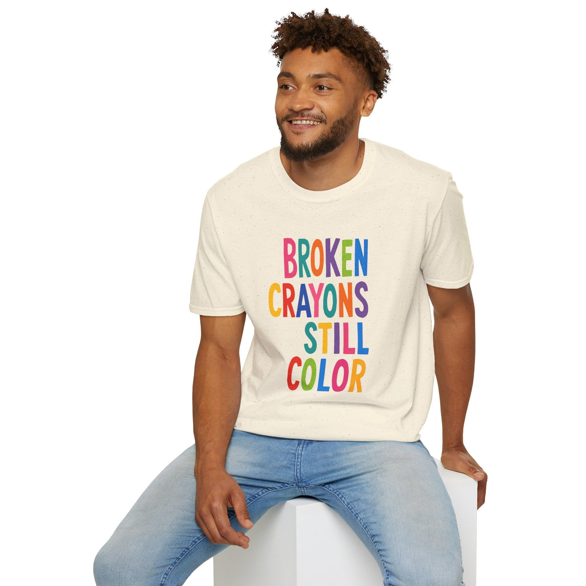 Broken Crayons Still Color T-Shirt – TalkTees