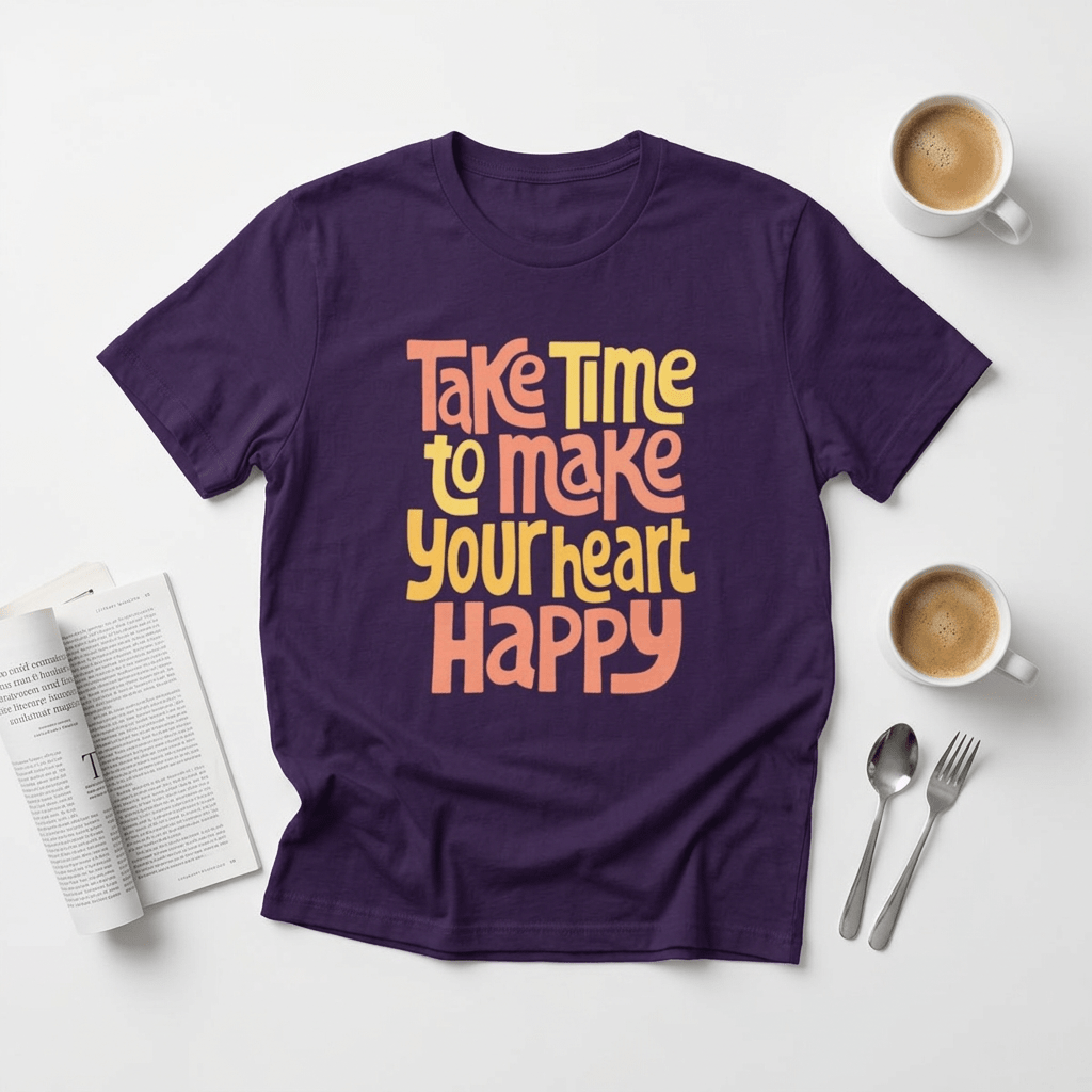 Make Your Heart Happy T-Shirt – TalkTees