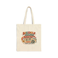 Schedule Change, Breathe School Counselor Tote in Natural – TalkTees