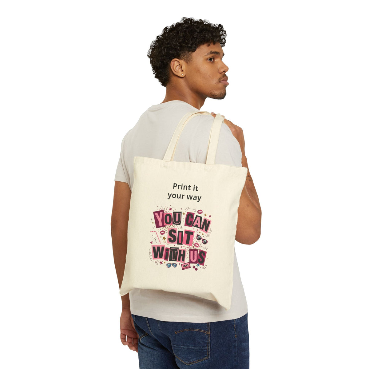 You Can Sit With Us Tote Bag – TalkTees